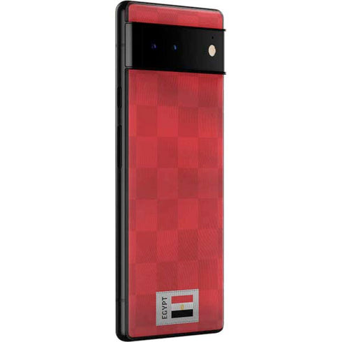 Egypt Soccer Flag Google Pixel 6 Skin